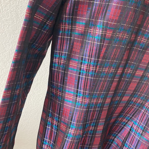 Talbots Depeche Vintage Plaid Blazer Size 10 - Picture 11 of 12